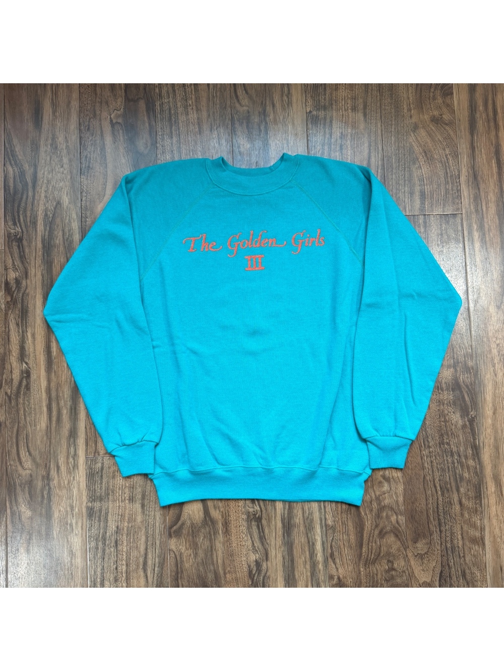Vintage 80s Golden Girls Season 3 Promo Cast Sweatshirt L Witt Thomas Harris